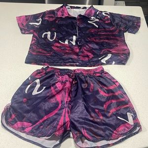 Sleep Wrld Short Set